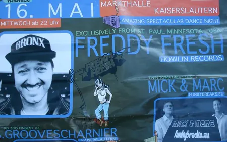 Freddy Fresh club night poster